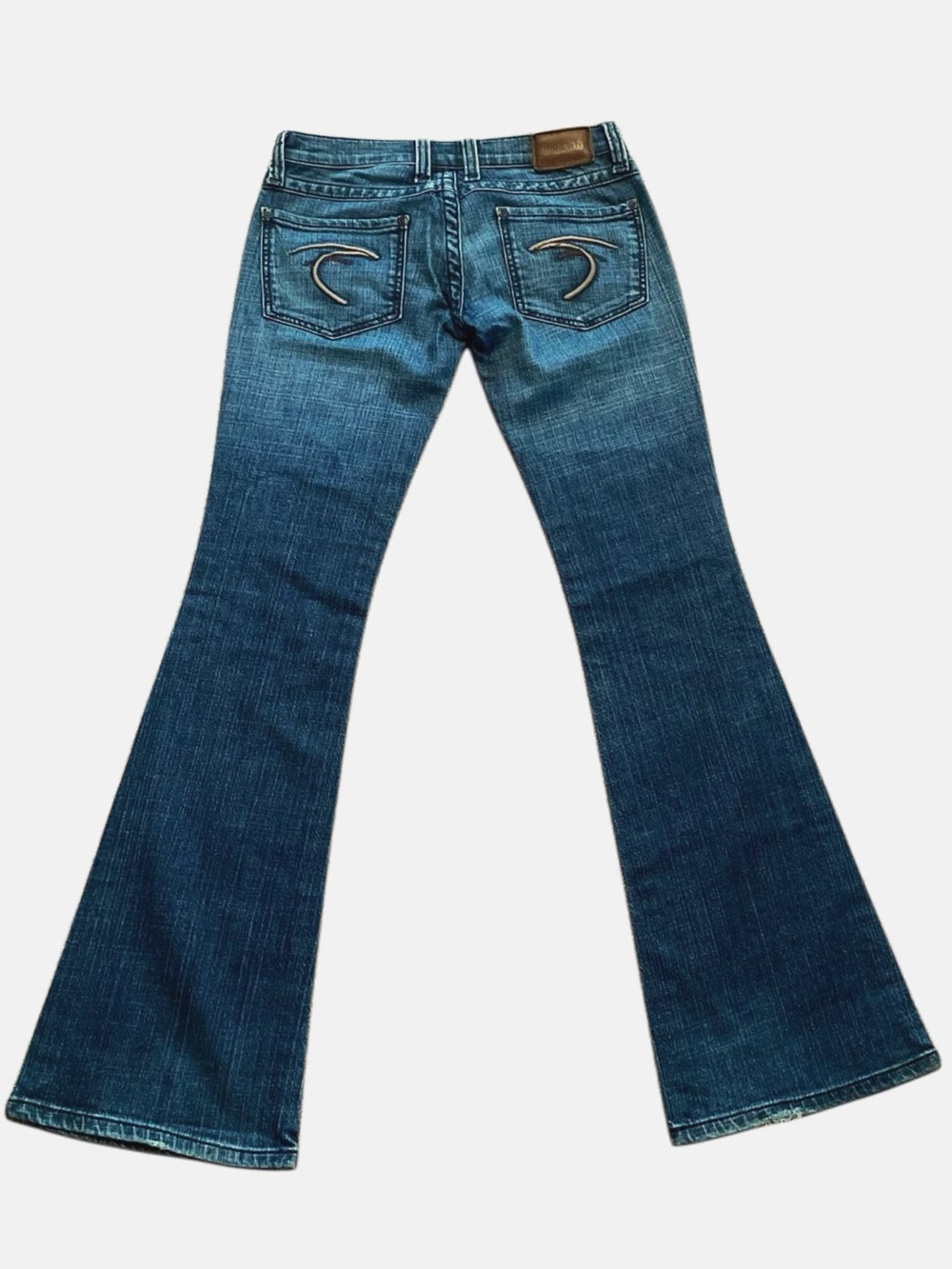 Frankie B - low rise Bootcut Jeans - Subtle Fade
